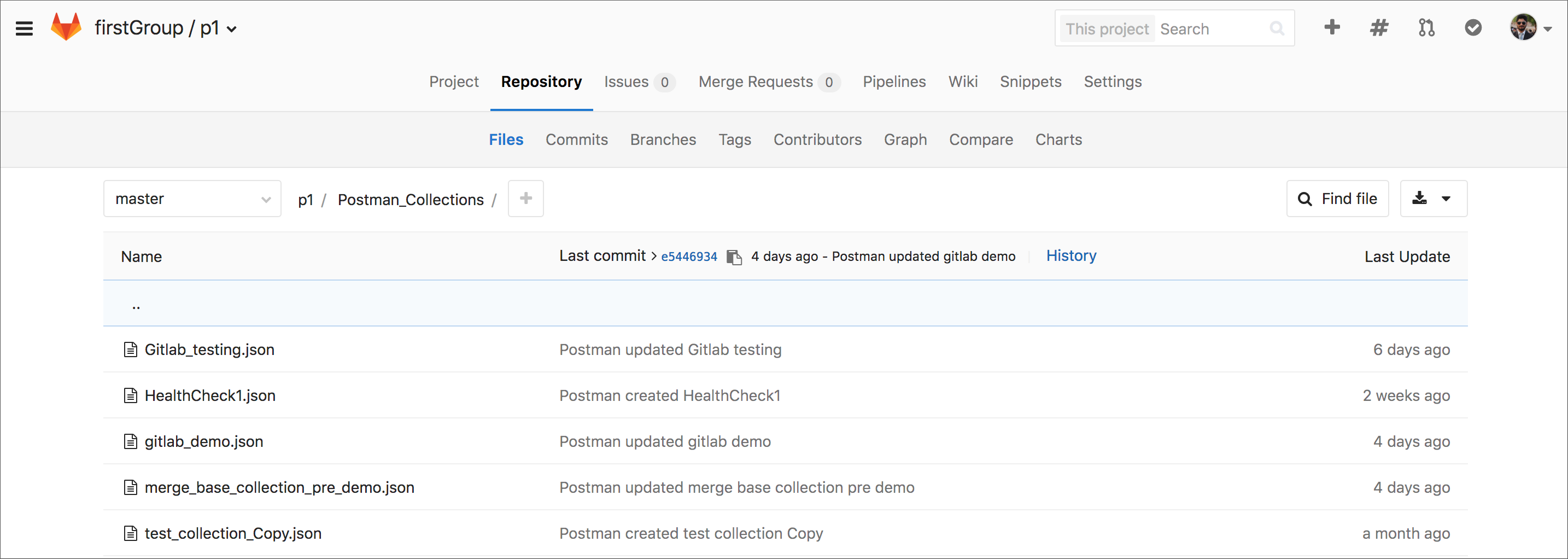 gitlab advanced options