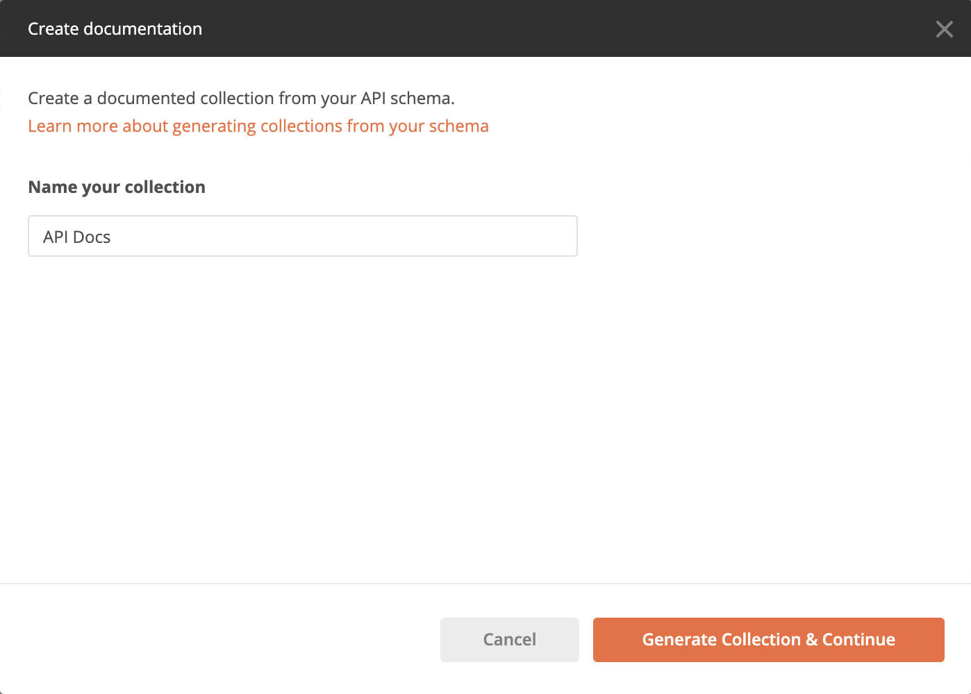 Add Docs to Schema