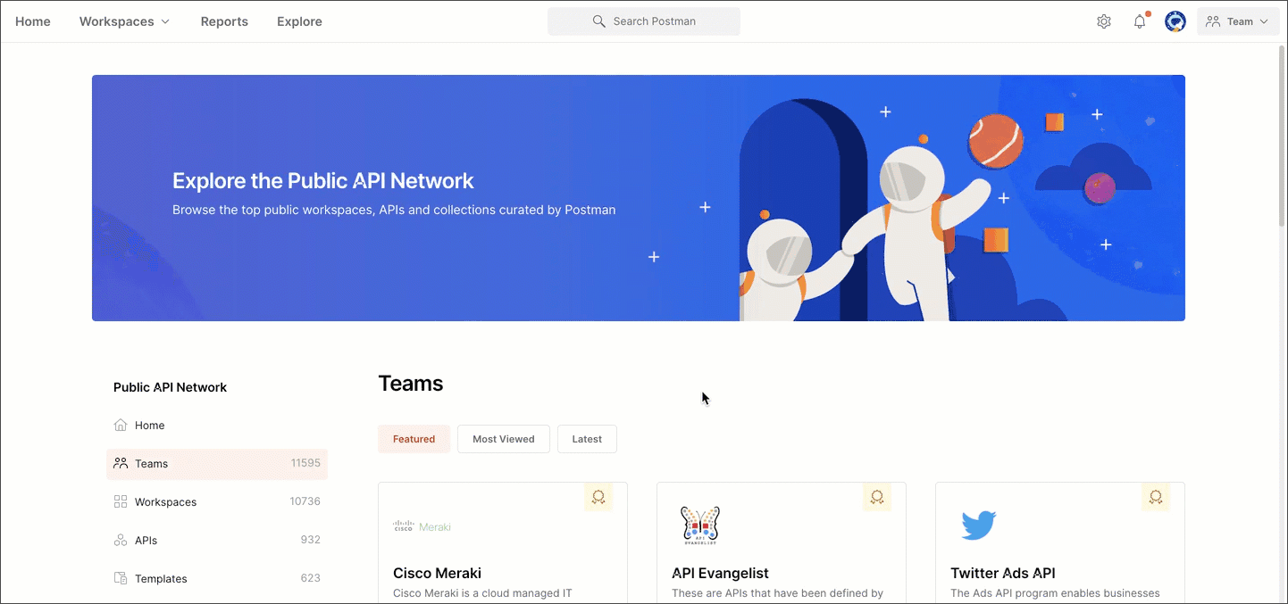 Changing scope for universal search