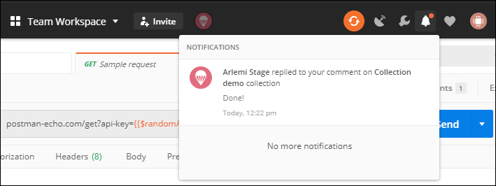 Notification bell