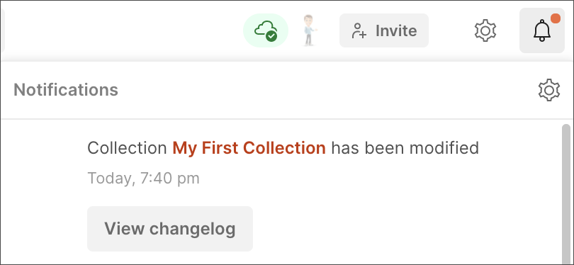 Notification Collection Watching