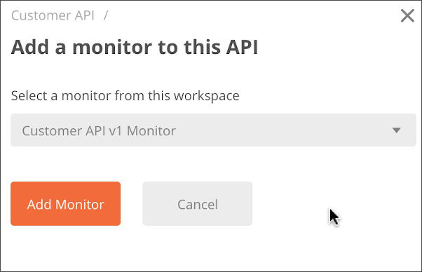 Schema with Existing Monitor
