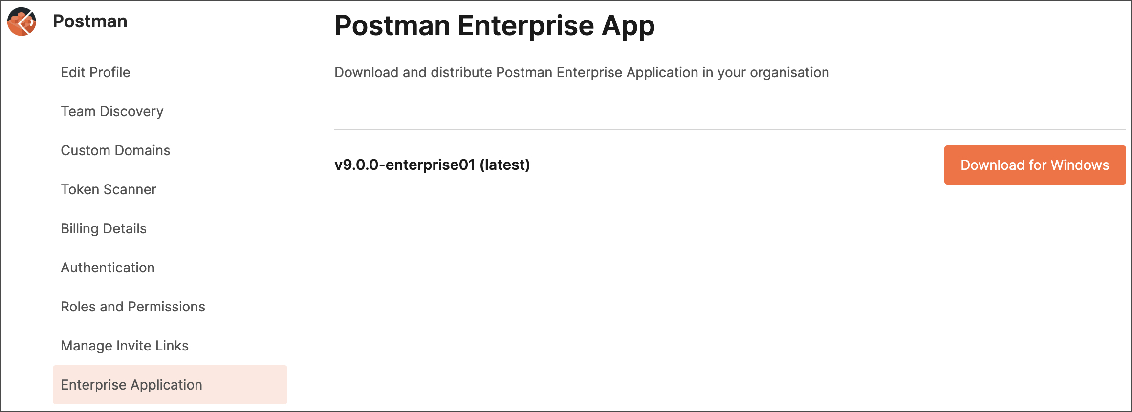 Postman Enterprise app download
