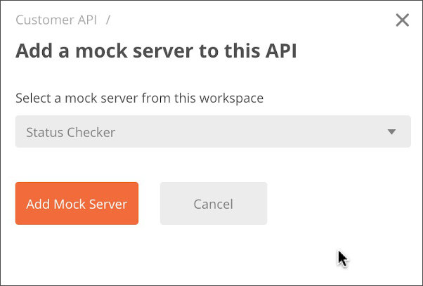 Add Existing Mock