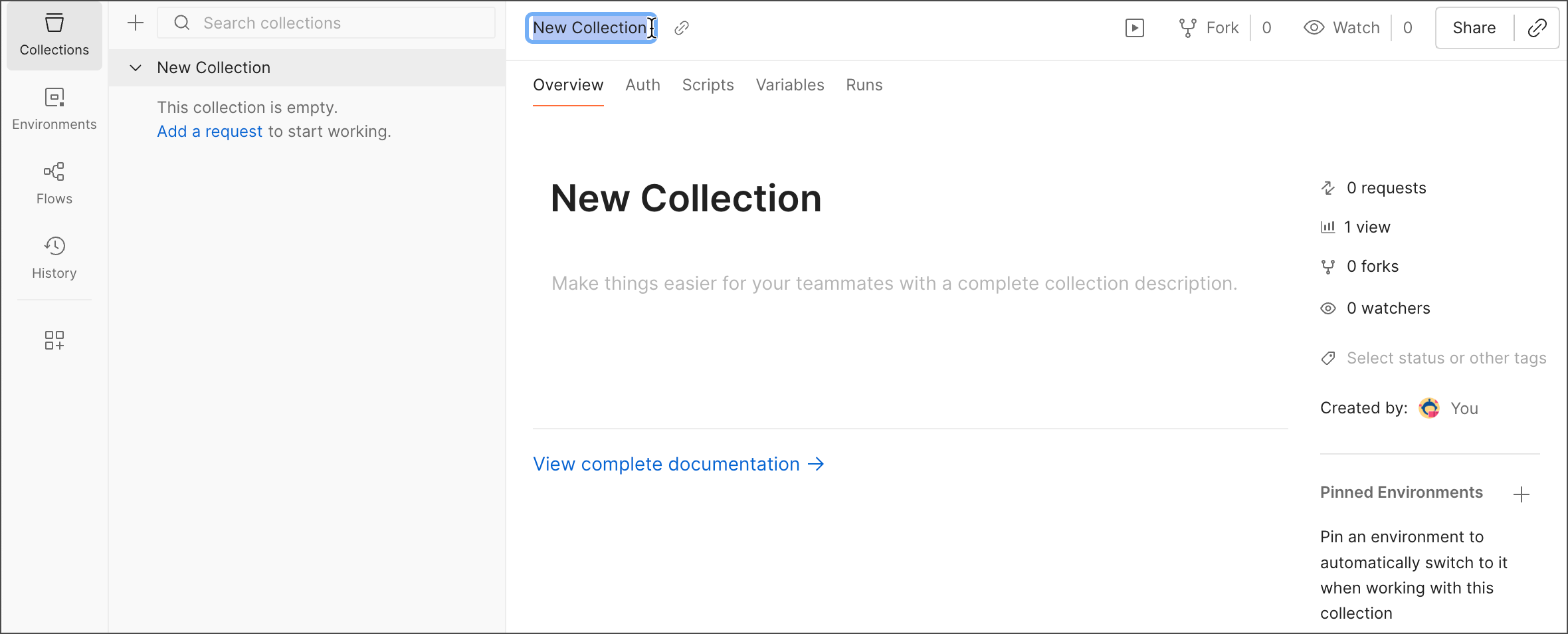 Edit collection details