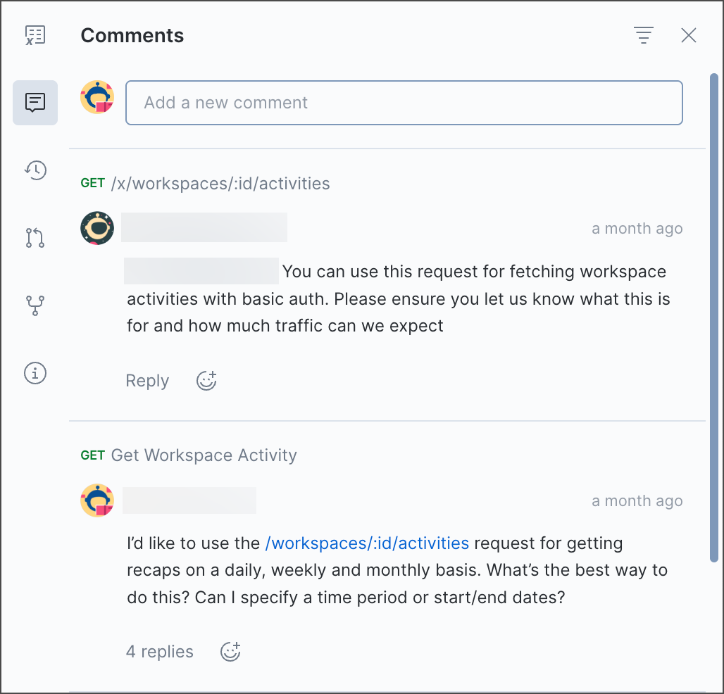 Aggregated comments