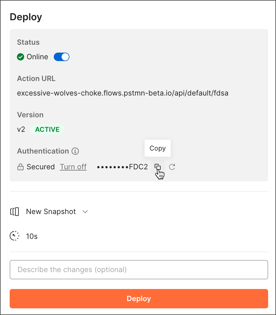Async action