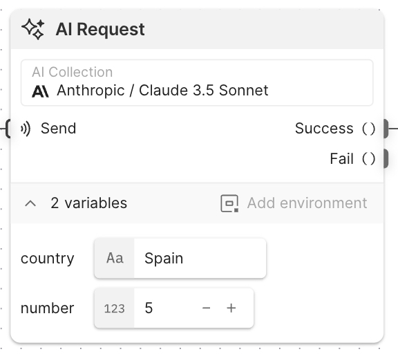 AI Request block