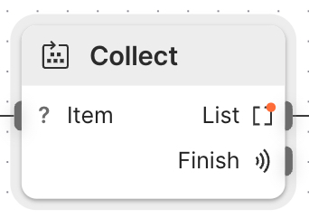 Collect block