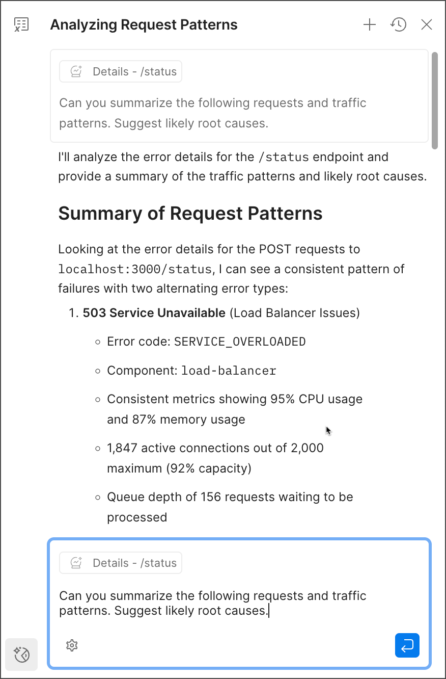Insights AI results