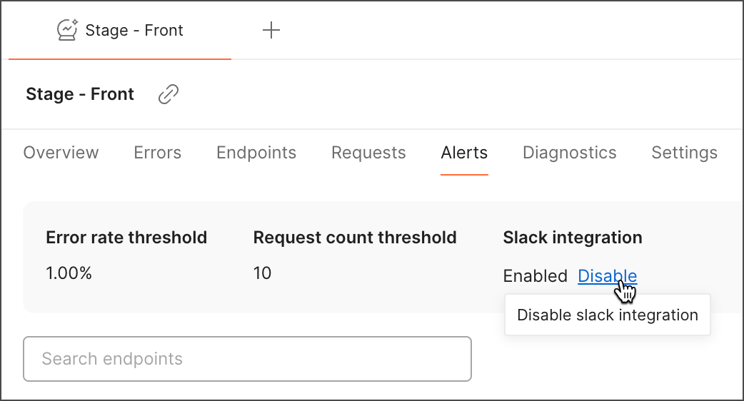 Turn off Slack for Insights alerts