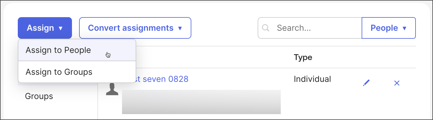 Assign people to Postman in Okta