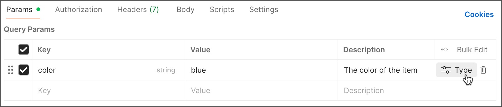 Add types