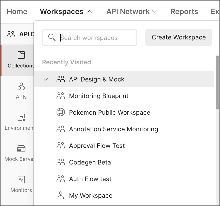 creating-a-workspace-postman-learning-center